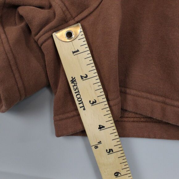 Lululemon Shorts Womens 4 Loungeful High Rise Short 4 Brown Comfy Cozy Fleece - Picture 12 of 13